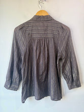 Marc Jacobs Metallic Striped Button-Up