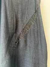 Krizia Charcoal Linen Dress