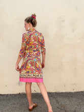 Dolce & Gabbana Pink Paisley Wrap Dress