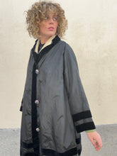 Victorian Ryan Hartford Black Silk & Velvet Mourning Jacket