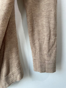 Alberta Ferretti Brown Cashmere Cowl Neck Sweater