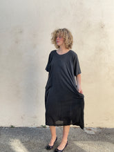 Vintage Kenzo Black Cotton Dress