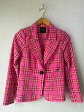 Smythe Pink Plaid Two-Piece Pantsuit