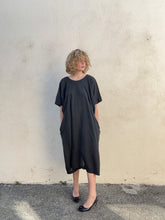 Vintage Kenzo Black Cotton Dress