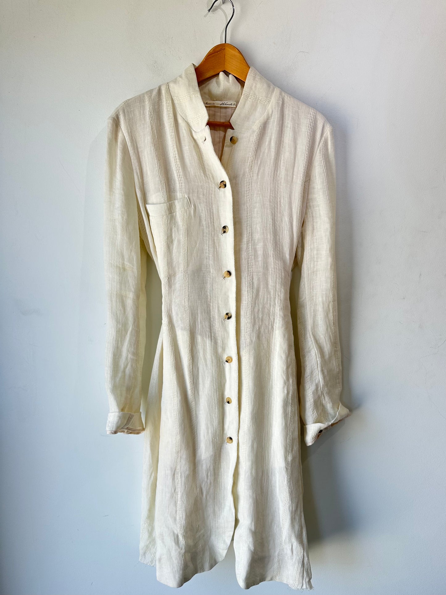 Alexandre Hanamis Cream Jacket, chic button down jacket 