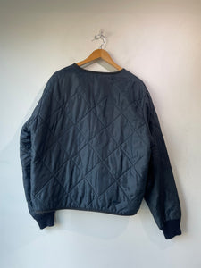 Vintage American Airlines Quilted Navy Liner Jacket