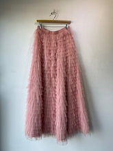 Pink CQ by CQ Ruffly Tiered Maxi Skirt