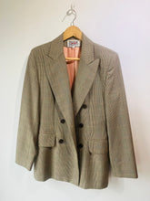 Vintage Bill Blass Brown Herringbone Pants Suit