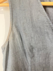 Smooth Premier Petites Grey Linen Vest