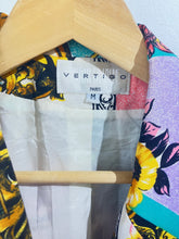 Vintage Vertigo Printed Short Sleeve Blazer