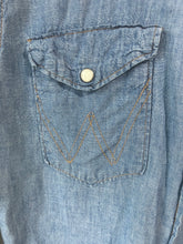 Vintage Wrangler Denim Embroidered Button Down