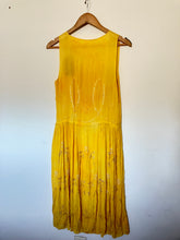 Vintage Yellow Beaded Silk Flapper Dress