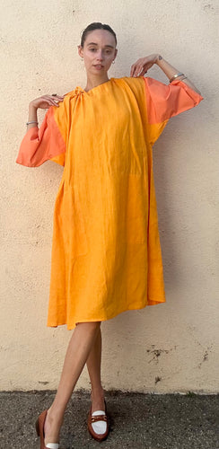 Sofie D’Hoore Orange Sherbet Dress