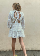 Sea New York White Eyelet Open Back Mini