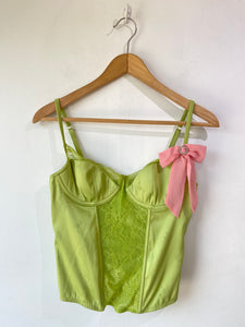 Vintage Victoria’s Secret Lime Green Bustier