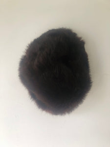 Vintage Brown Fur Hat