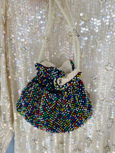 Vintage Beaded Polka Dot Bag