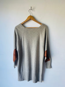 Vintage Belford Cashmere Sweater Dress with Elbow Patches