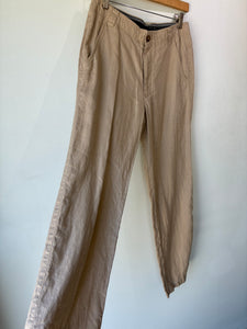 Bloomingdale's The Men's Store Tan Linen Pants