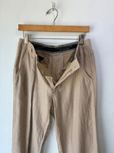 Bloomingdale's The Men's Store Tan Linen Pants