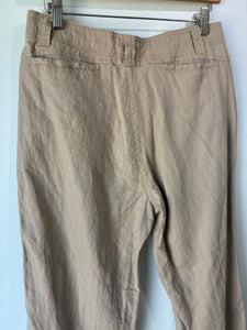 Bloomingdale's The Men's Store Tan Linen Pants