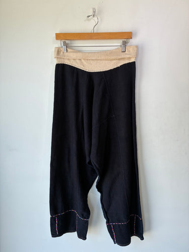 Hmong Indigo Blue Linen Pants