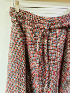 Sibel Saral Tweed Wool Skirt