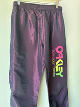 Oakley Purple Nylon Track Pants