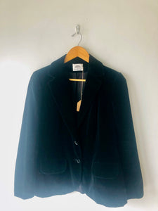 Vintage F.A. Chatta Black Velvet Jacket
