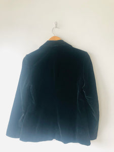 Vintage F.A. Chatta Black Velvet Jacket