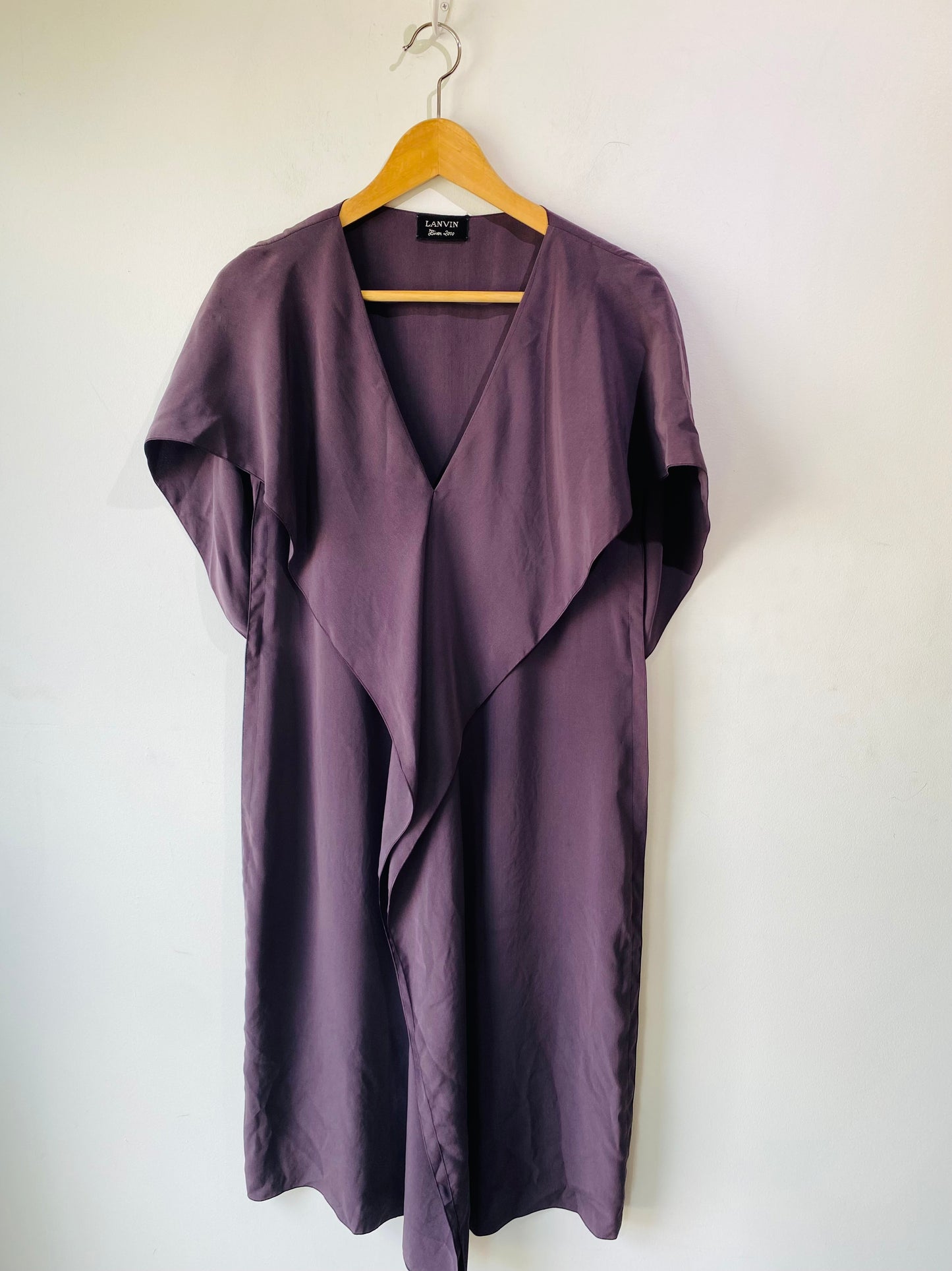 purple ruffle midi dress All The Good Lavender Ruffled Midi Dress Shop the Mint