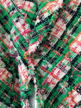 Junya Watanabe Green Red Plaid Tweed Jacket