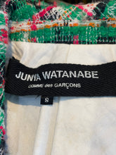 Junya Watanabe Green Red Plaid Tweed Jacket