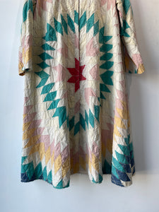 Magnolia Pearl Colorful Patchwork Quilt Duster Coat