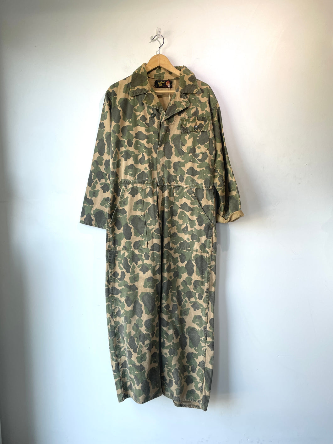 Vintage Bullseye Bill Camouflage Coveralls