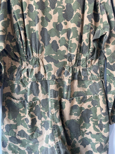 Vintage Bullseye Bill Camouflage Coveralls