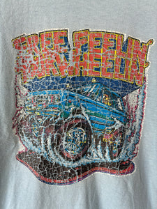 Vintage Free Feelin' Light Blue T-Shirt