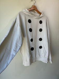 RTH White with Black Polka Dot Sweatshirt