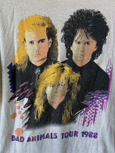 Vintage Heart 1988 Bad Animals Tour T-Shirt