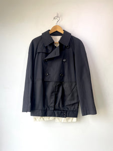 Comme des Garcons Black Jacket with Upside Down Pants