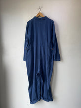 Ilana Kohn Blue Cotton Workwear Jumpsuit