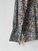 Doen Ruffled Floral Plum Garden Top