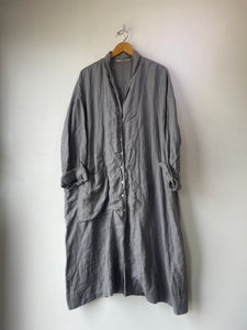 Album di Famiglia Grey Linen Duster