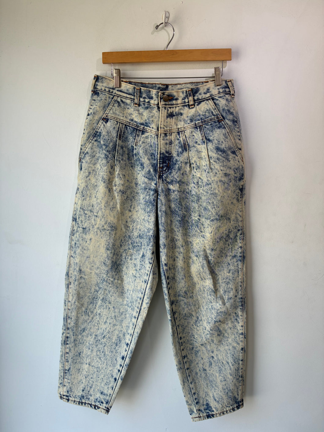 Vintage Chic Acid Wash Jeans Size 30