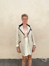 Vintage Prince Edward Cream Brocade Blazer