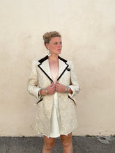 Vintage Prince Edward Cream Brocade Blazer