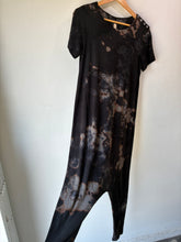 Raquel Allegra Black Tie Dye Drop Crotch Onesie