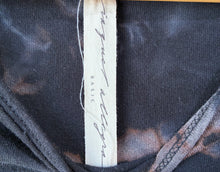 Raquel Allegra Black Tie Dye Drop Crotch Onesie