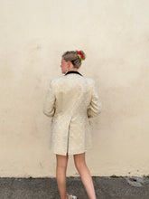 Vintage Prince Edward Cream Brocade Blazer