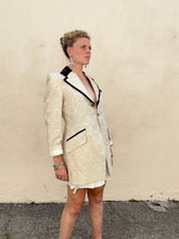 Vintage Prince Edward Cream Brocade Blazer